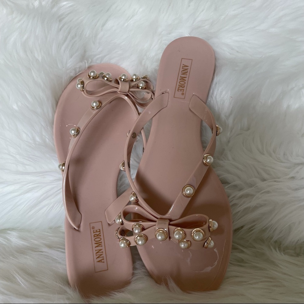 Ann More Jelly and Pearls Sandals Size 40 - Picture 5 of 10